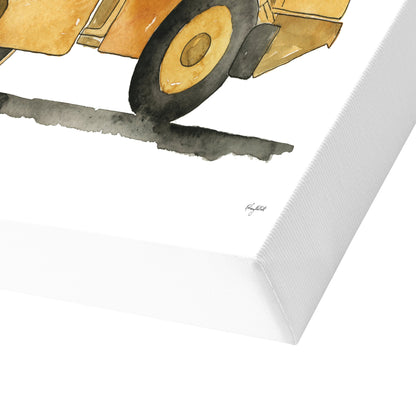 Vehicles Stem Roller by Kelsey Mcnatt - Wrapped Canvas - Wrapped Canvas - Americanflat
