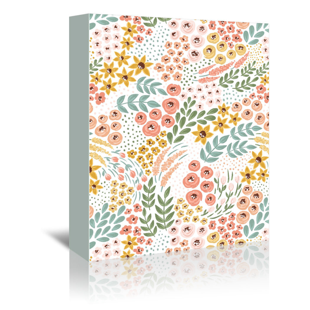 White Wildflowers I by Elyse Burns - Wrapped Canvas - Wrapped Canvas - Americanflat