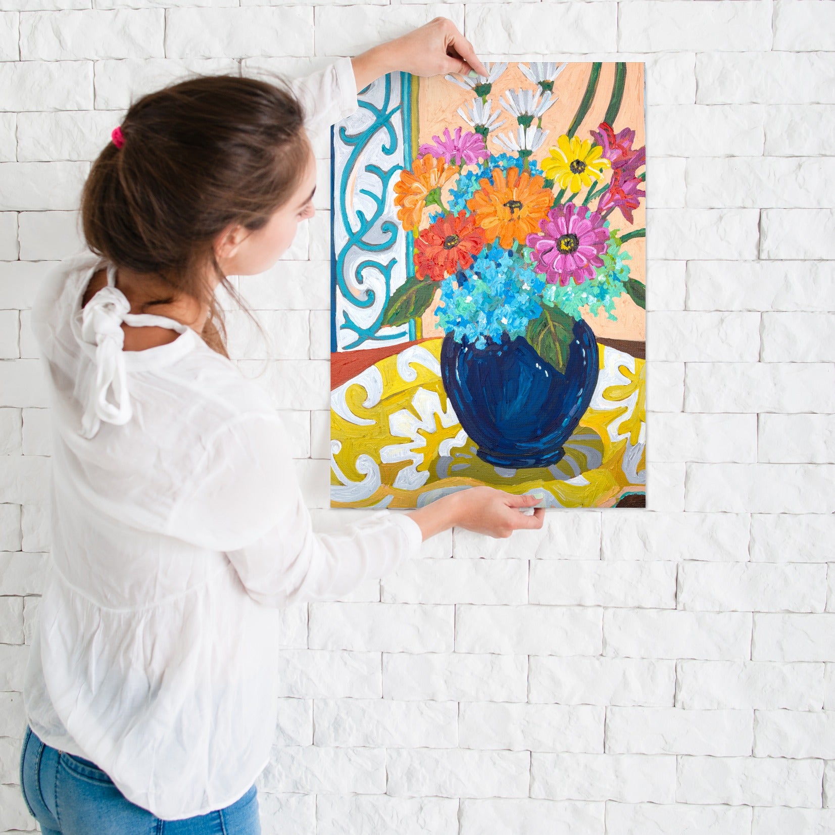 Cobalt Vase by Mandy Buchanan - Art Print - Art Print - Americanflat