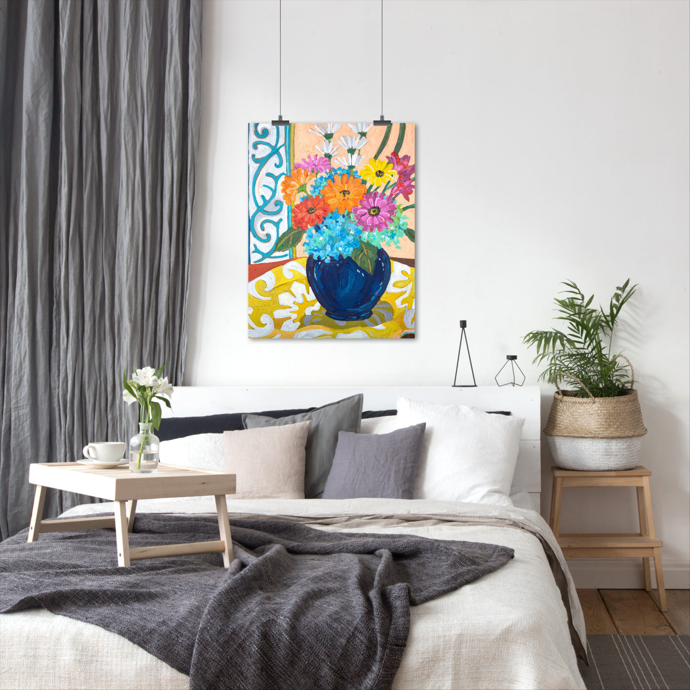 Cobalt Vase by Mandy Buchanan - Art Print - Art Print - Americanflat