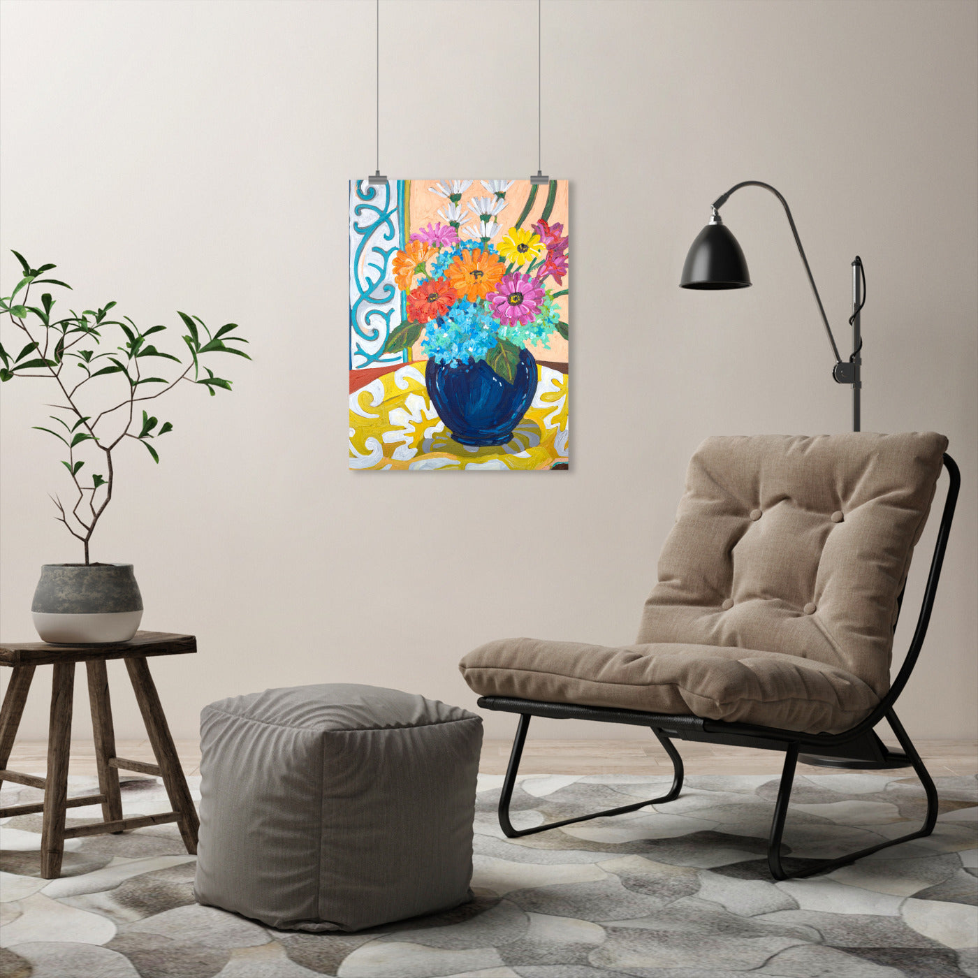Cobalt Vase by Mandy Buchanan - Art Print - Art Print - Americanflat