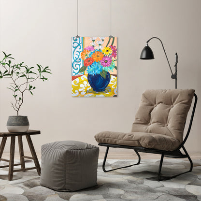 Cobalt Vase by Mandy Buchanan - Art Print - Art Print - Americanflat