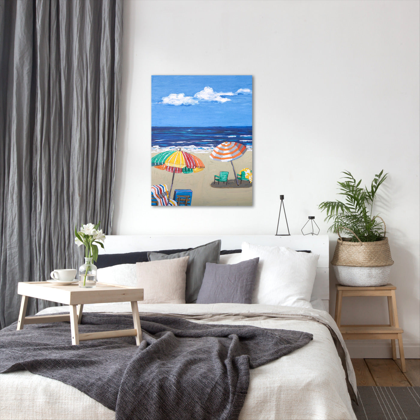 Beach Day by Mandy Buchanan - Wrapped Canvas - Wrapped Canvas - Americanflat