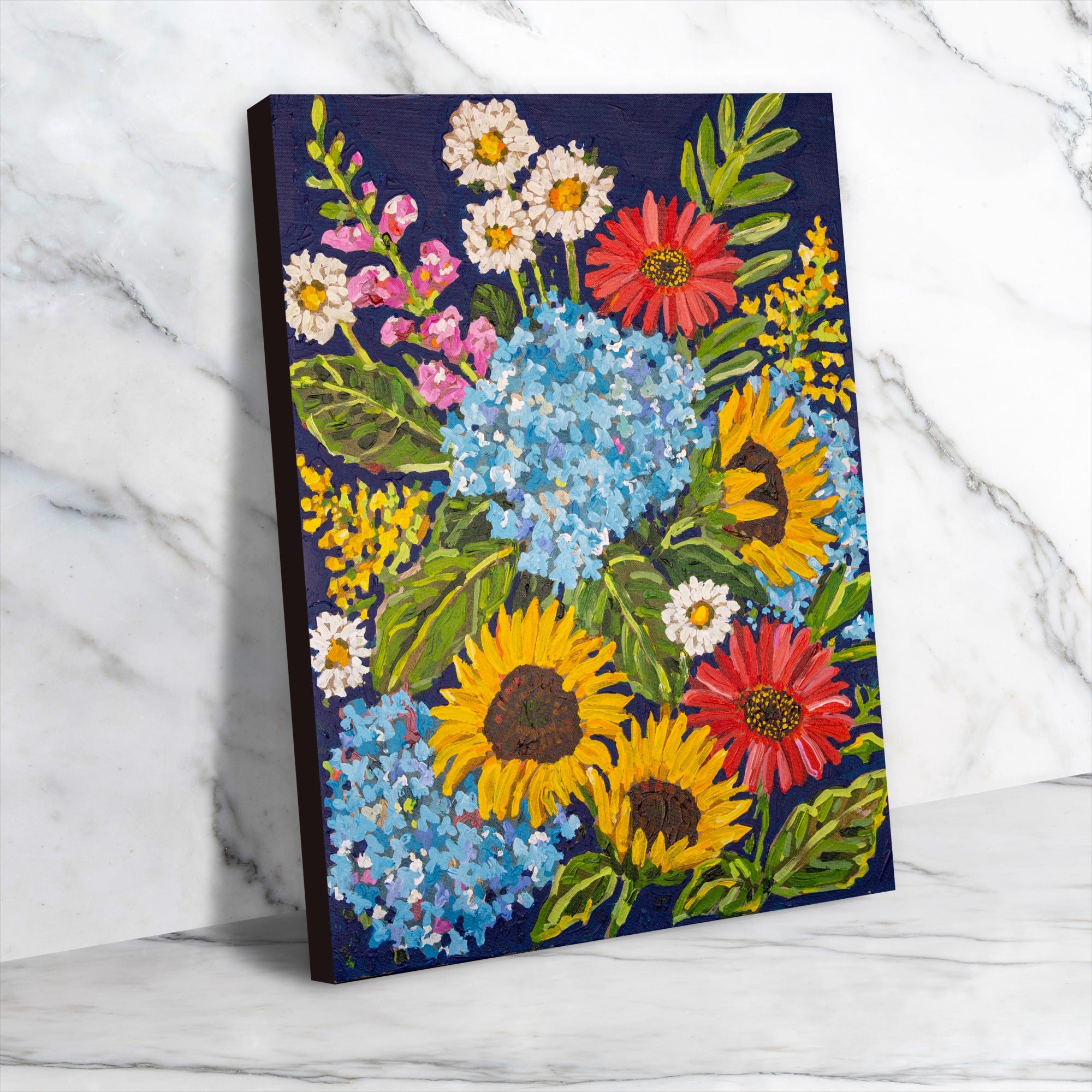 Summer Mix by Mandy Buchanan - Wrapped Canvas - Wrapped Canvas - Americanflat