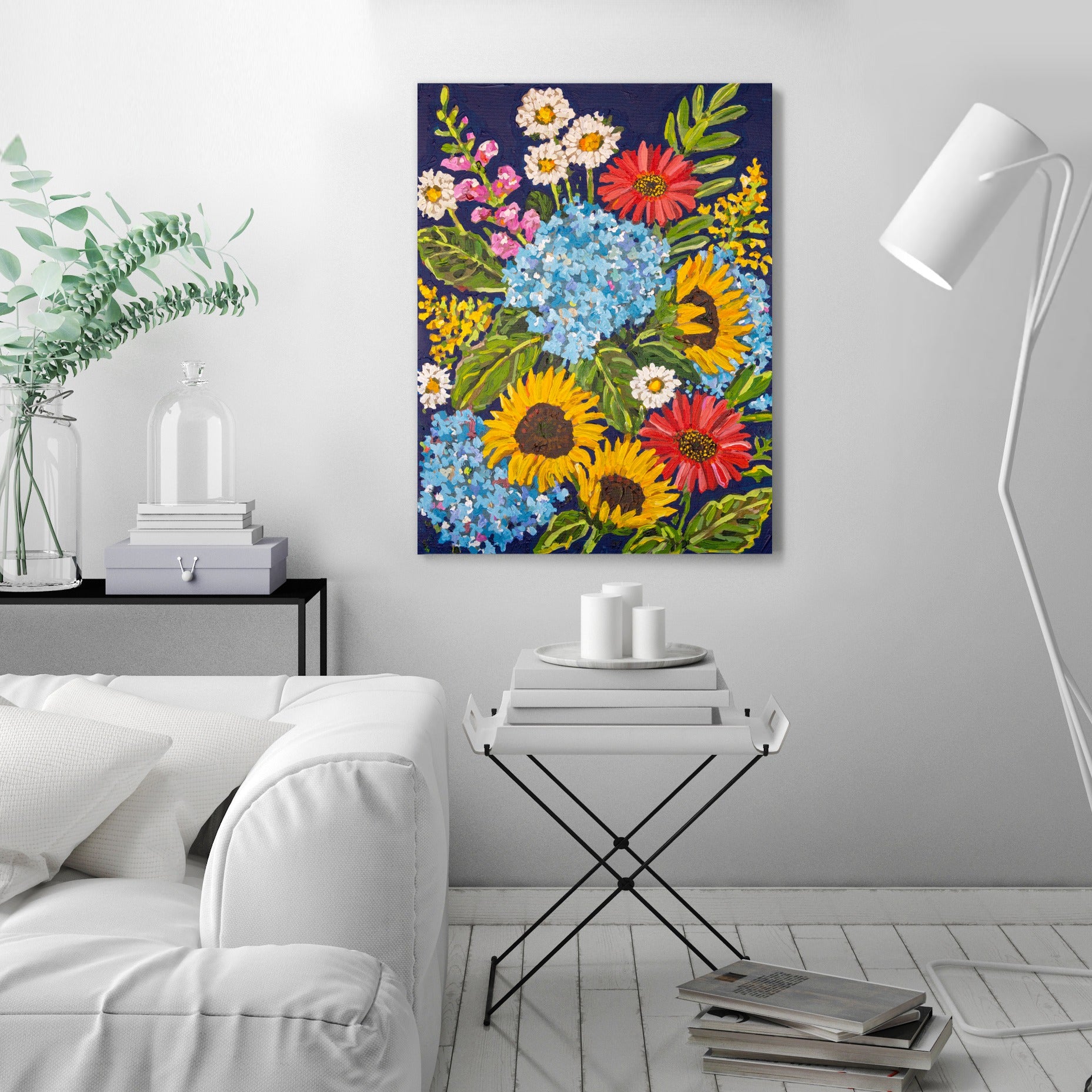 Summer Mix by Mandy Buchanan - Wrapped Canvas - Wrapped Canvas - Americanflat