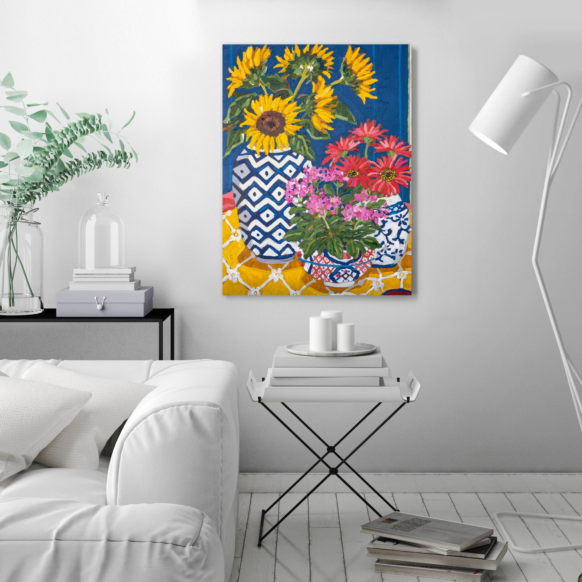 Summer Trio by Mandy Buchanan - Wrapped Canvas - Wrapped Canvas - Americanflat