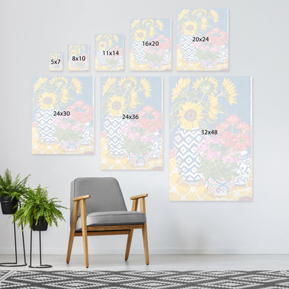 Summer Trio by Mandy Buchanan - Wrapped Canvas - Wrapped Canvas - Americanflat