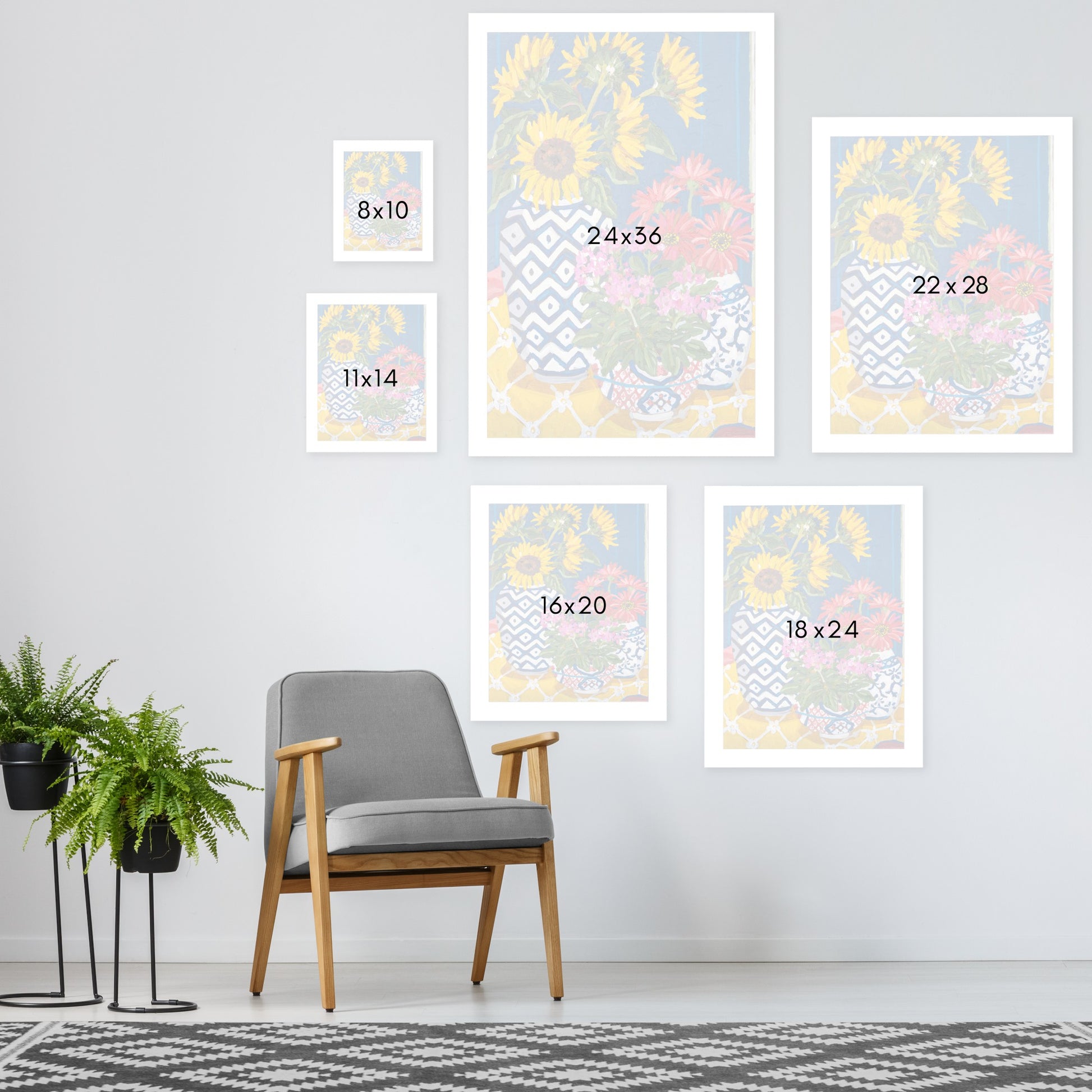 Summer Trio by Mandy Buchanan - Framed Print - Framed Print - Americanflat