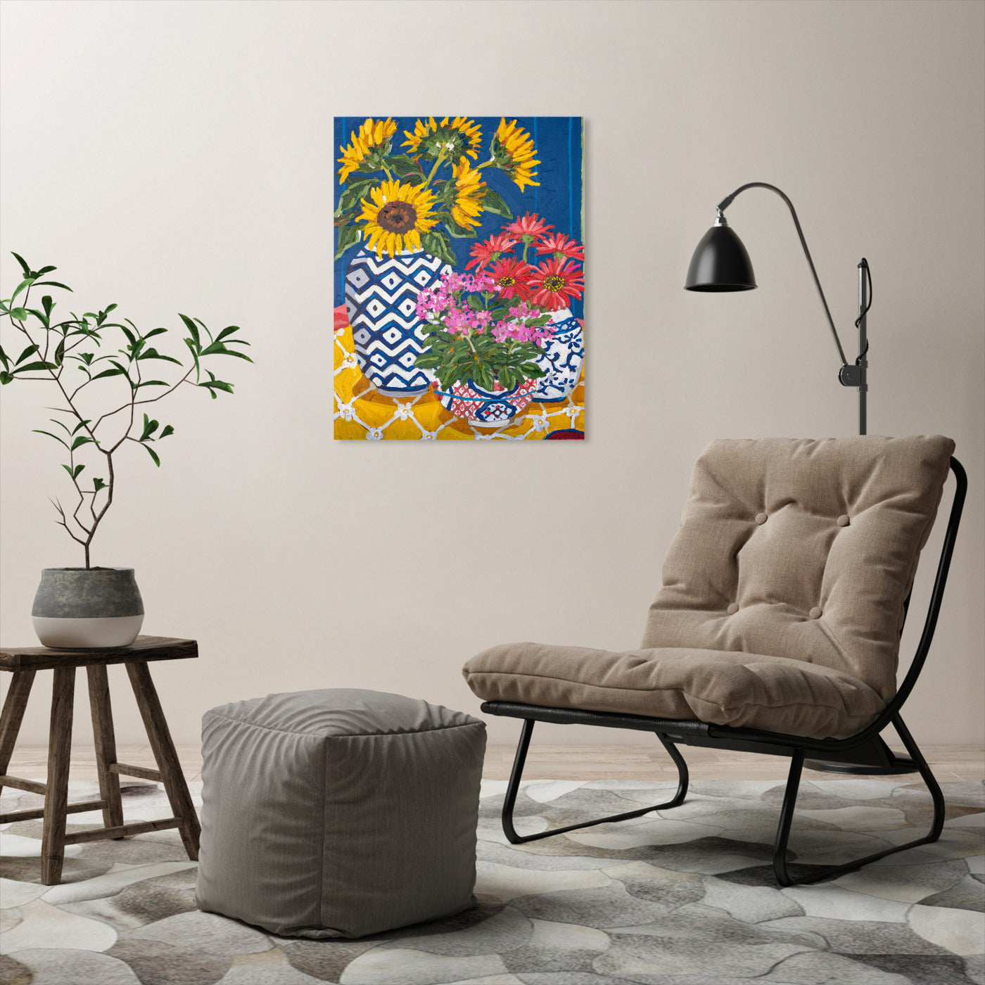 Summer Trio by Mandy Buchanan - Wrapped Canvas - Wrapped Canvas - Americanflat