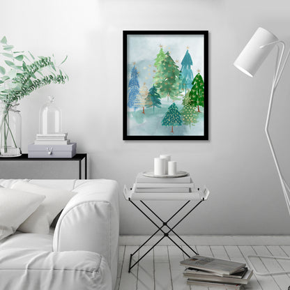 Wintergreen Mornin by Pi Holiday Collection - Canvas, Poster or Framed Print