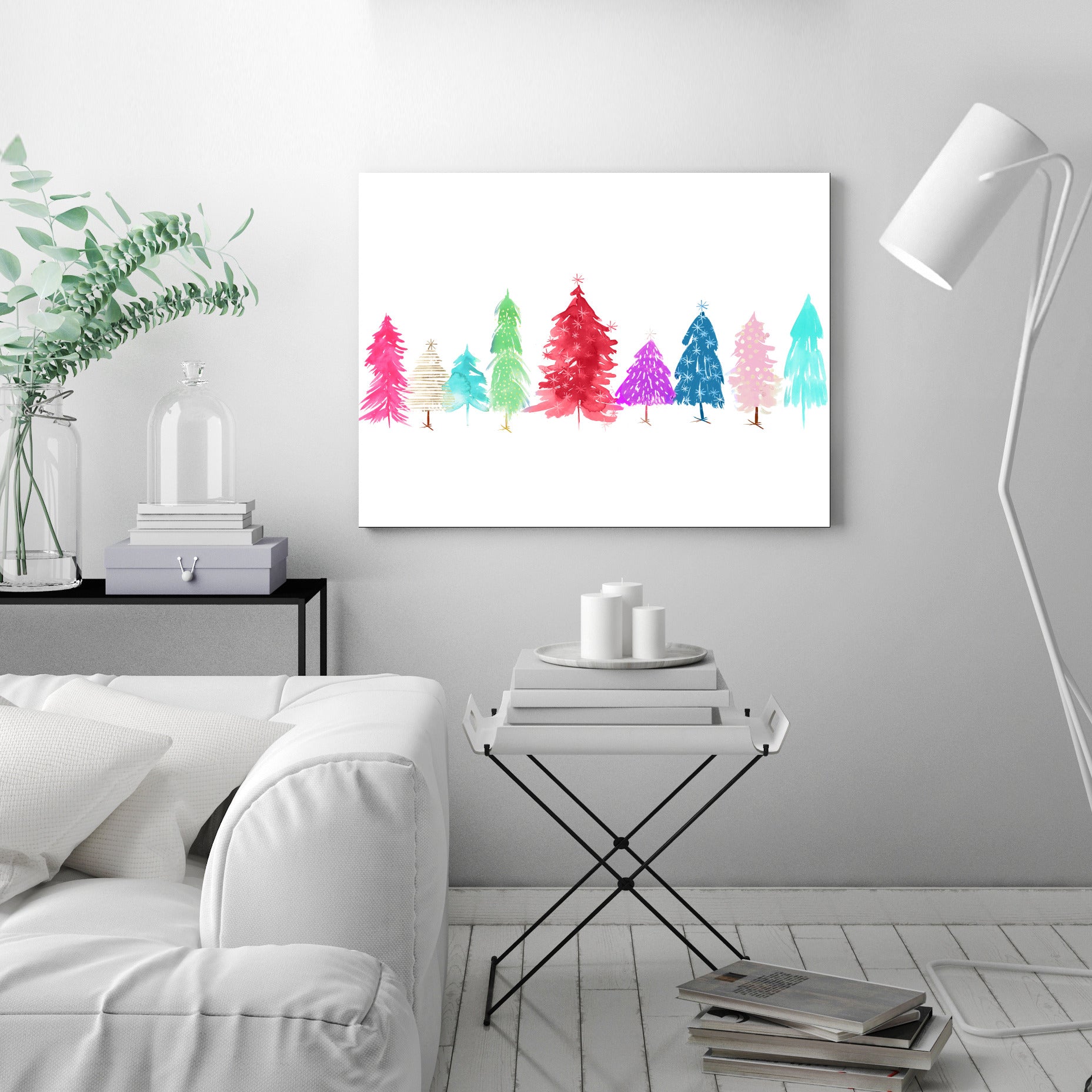 Merry And Bright by Pi Holiday Collection - Canvas, Poster or Framed Print