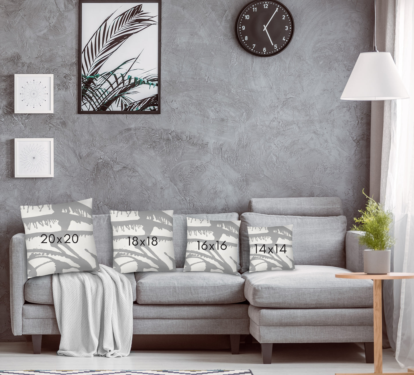 Fringed Ink I by Sia Aryai - Pillow