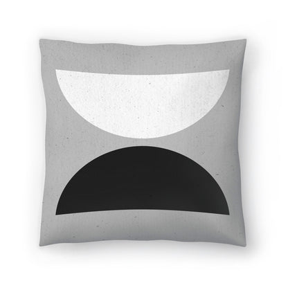 Mid-Century Modern Semi Circles 2 by Roseanne Kenny - Pillow, Pillow, 20" X 20"