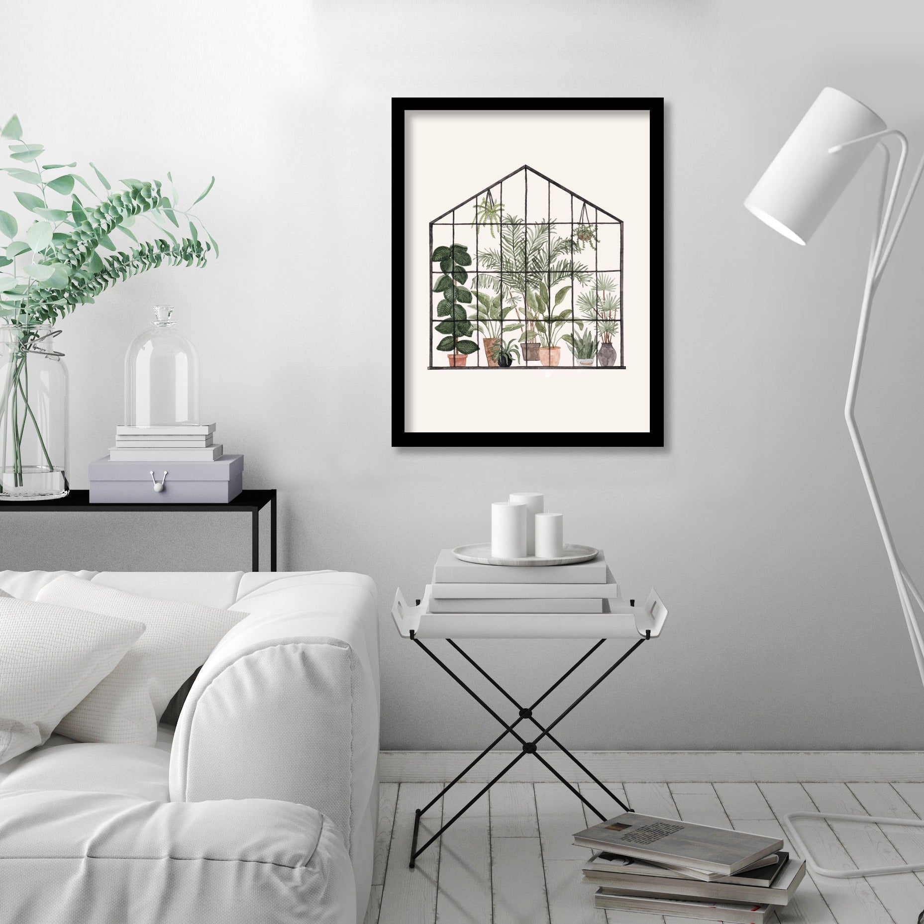 Greenhouse by Antonia Jurgens - Framed Print - Americanflat