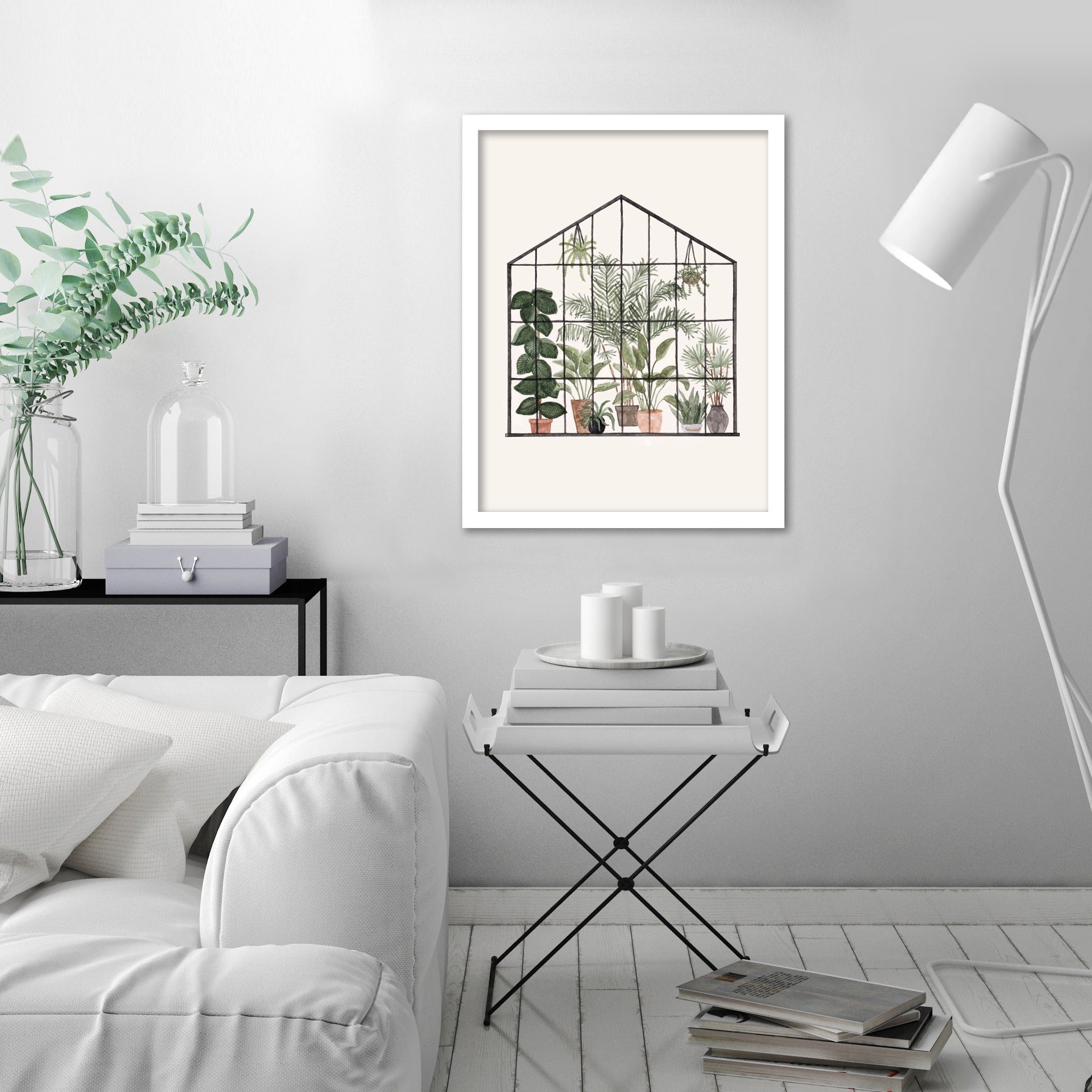Greenhouse by Antonia Jurgens - Framed Print - Americanflat