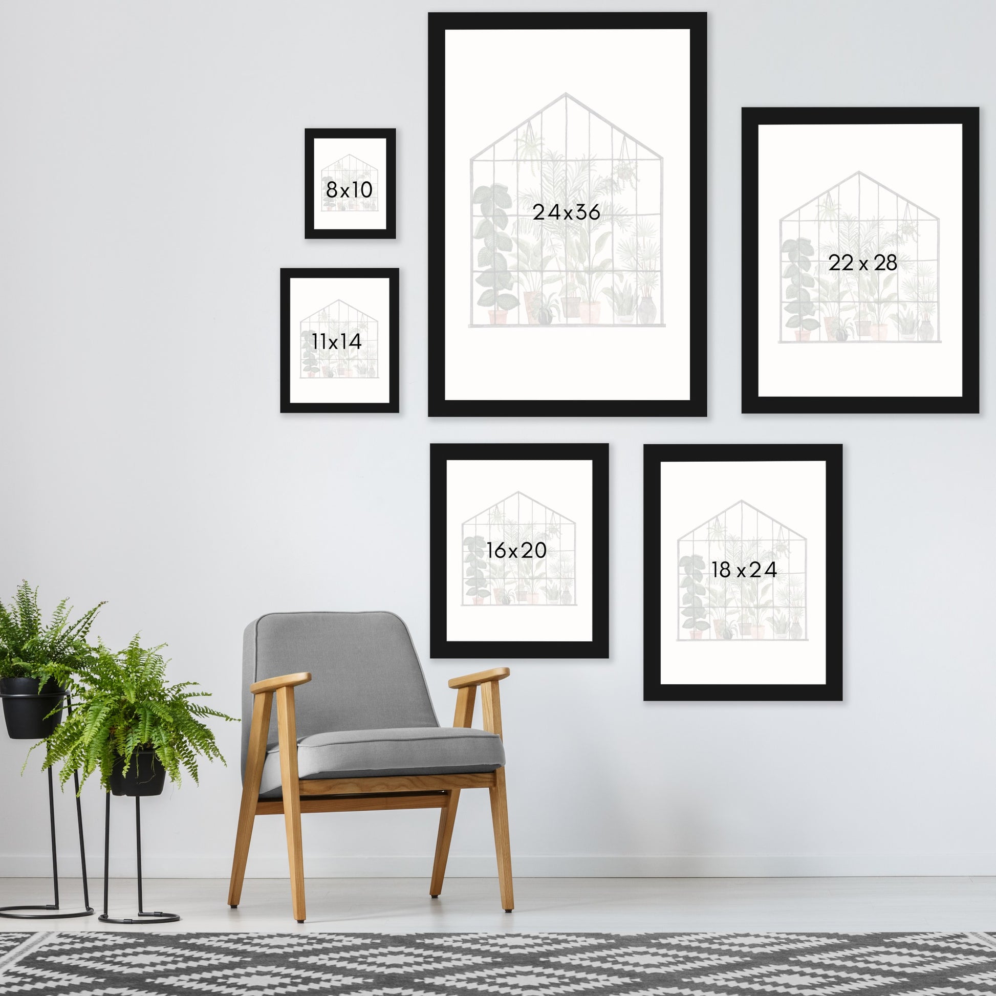 Greenhouse by Antonia Jurgens - Framed Print - Americanflat