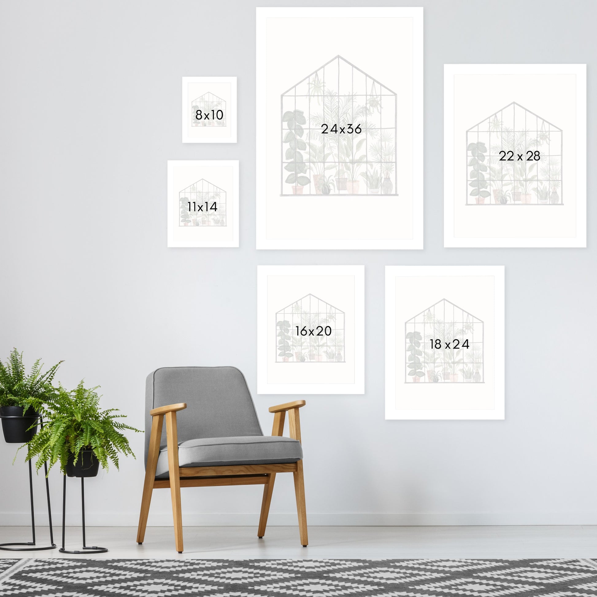 Greenhouse by Antonia Jurgens - Framed Print - Americanflat