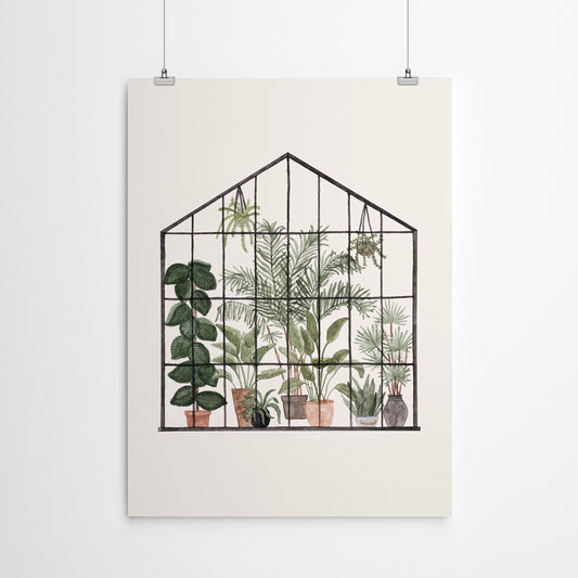 Greenhouse by Antonia Jurgens - Poster, Poster, 22" X 28"
