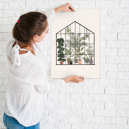 Greenhouse by Antonia Jurgens - Poster, Poster, 12" X 16"