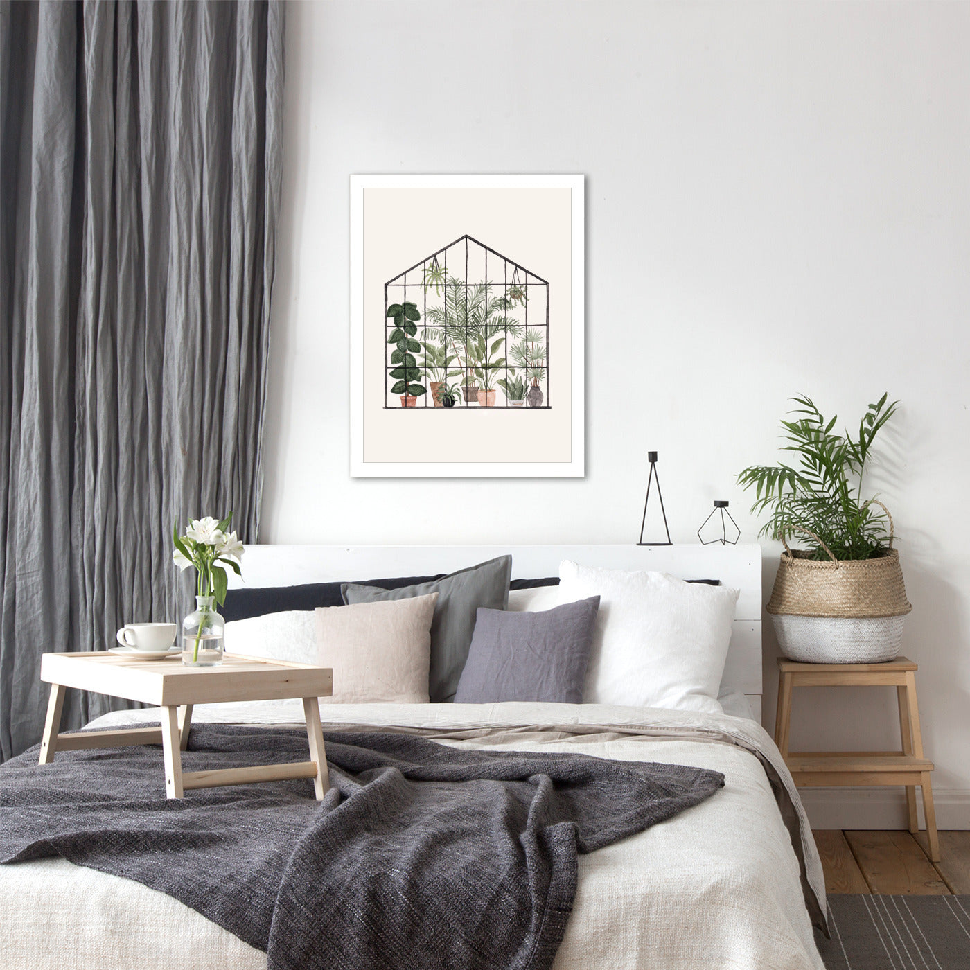 Greenhouse by Antonia Jurgens - Framed Print - Americanflat
