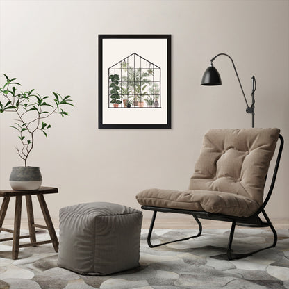 Greenhouse by Antonia Jurgens - Framed Print - Americanflat