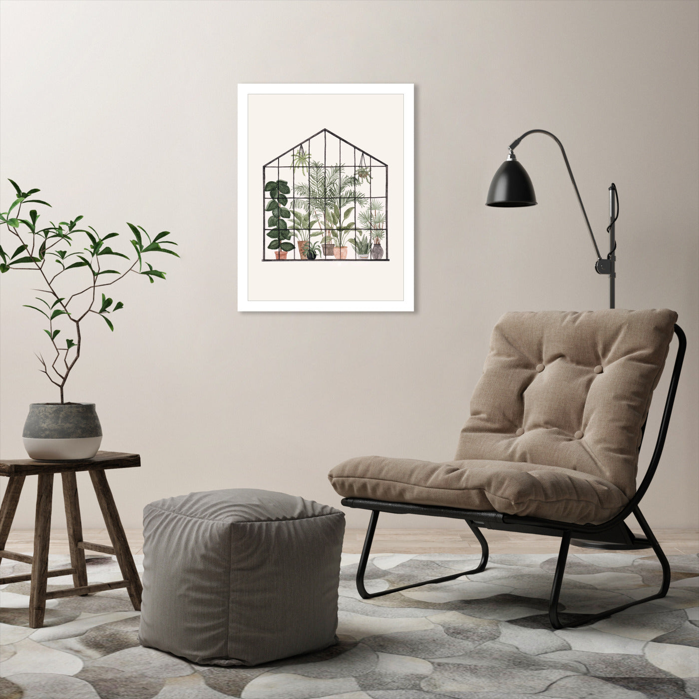 Greenhouse by Antonia Jurgens - Framed Print - Americanflat