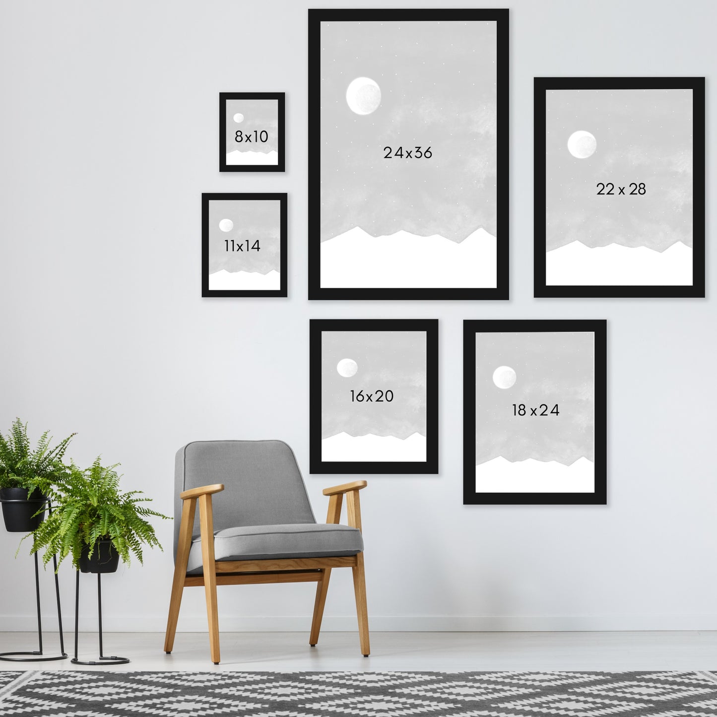 Moonlight by Antonia Jurgens - Framed Print - Americanflat