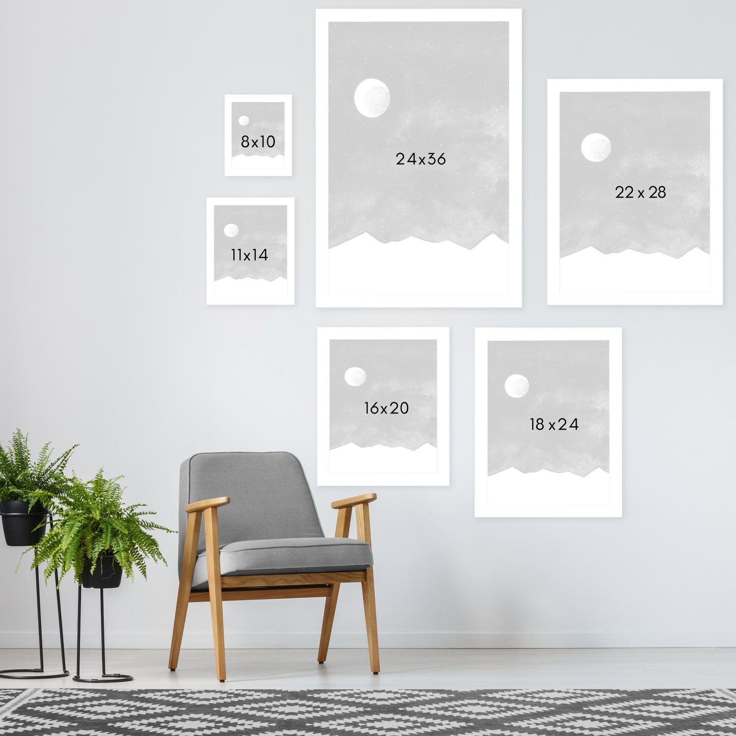 Moonlight by Antonia Jurgens - Framed Print - Americanflat
