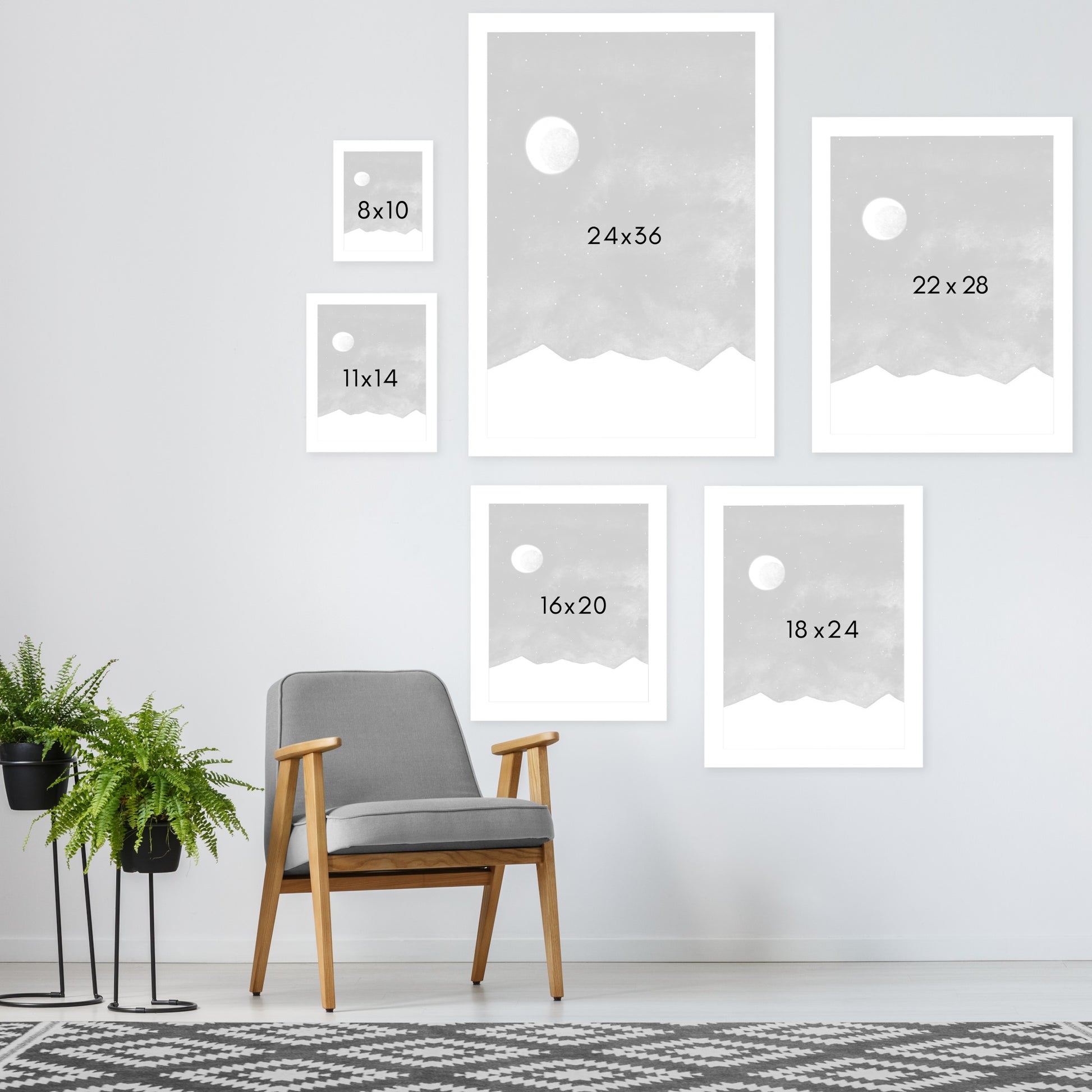 Moonlight by Antonia Jurgens - Framed Print - Americanflat