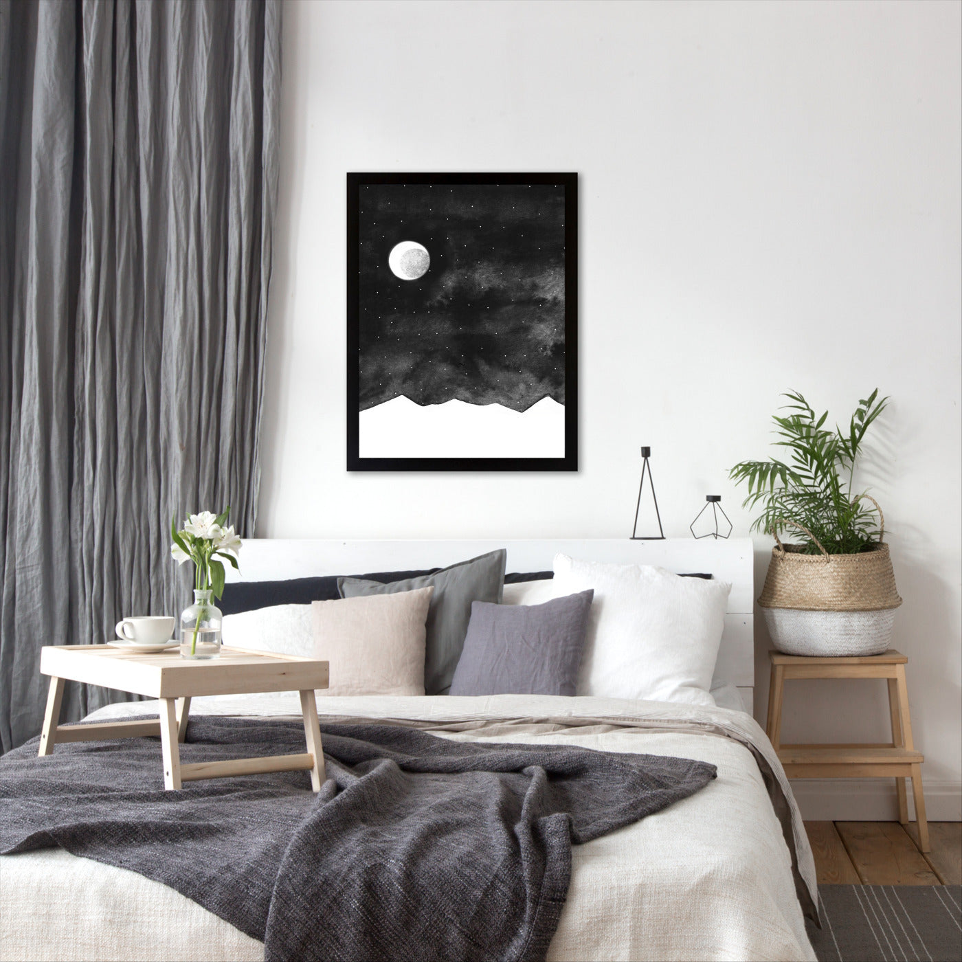 Moonlight by Antonia Jurgens - Framed Print - Americanflat
