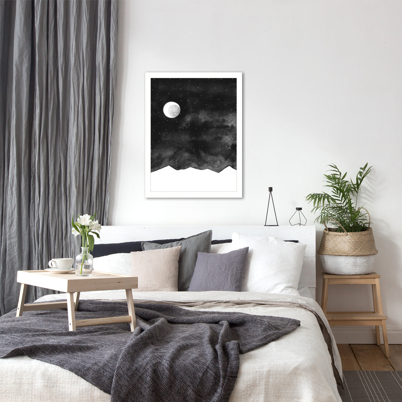 Moonlight by Antonia Jurgens - Framed Print - Americanflat