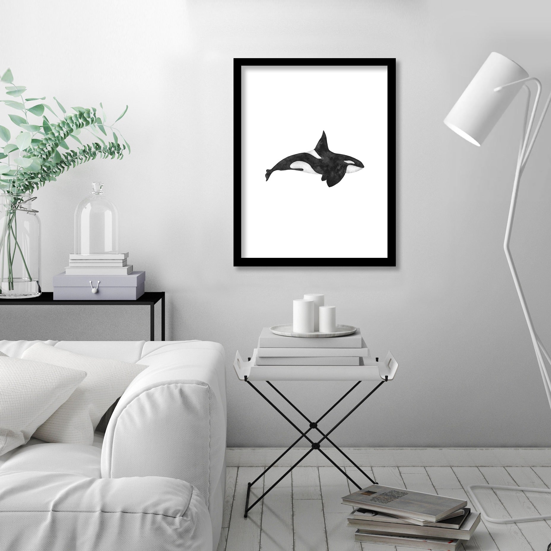 Orca by Antonia Jurgens - Framed Print - Americanflat