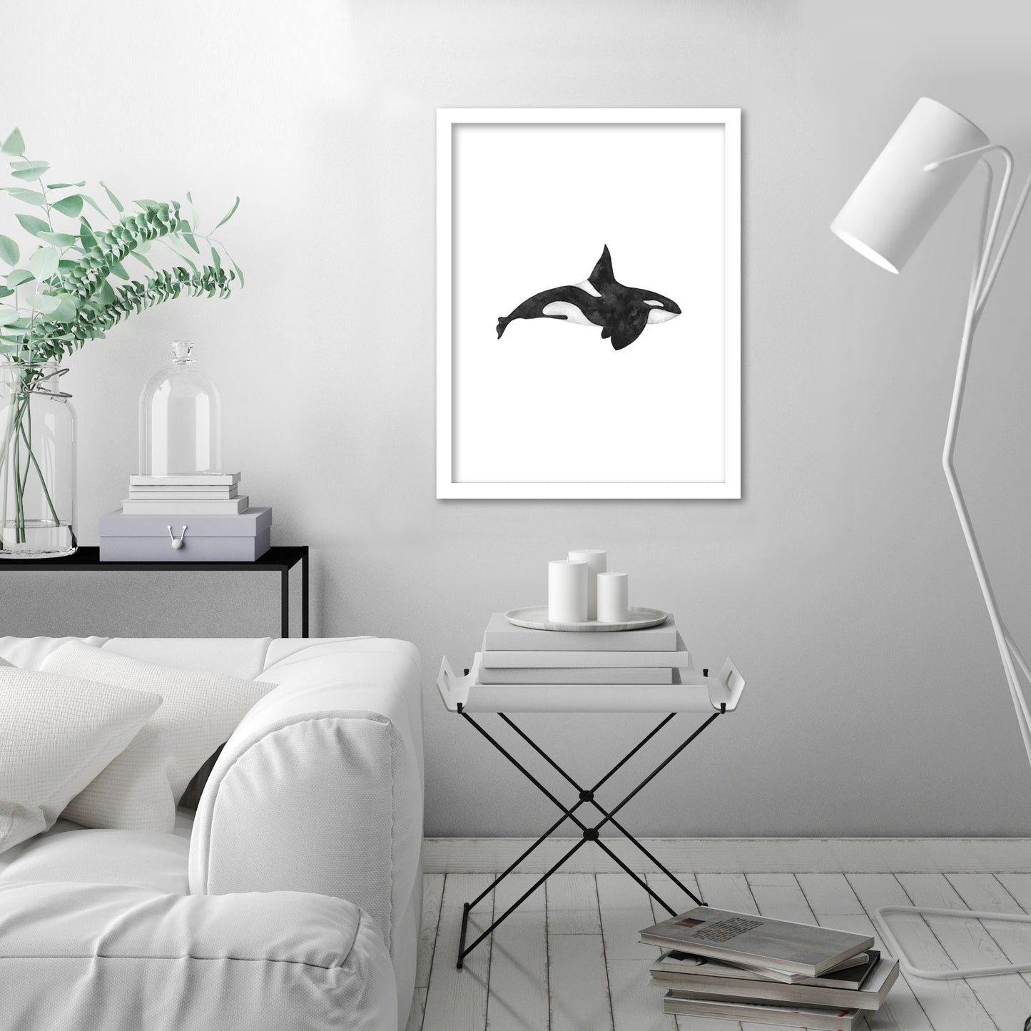 Orca by Antonia Jurgens - Framed Print - Americanflat