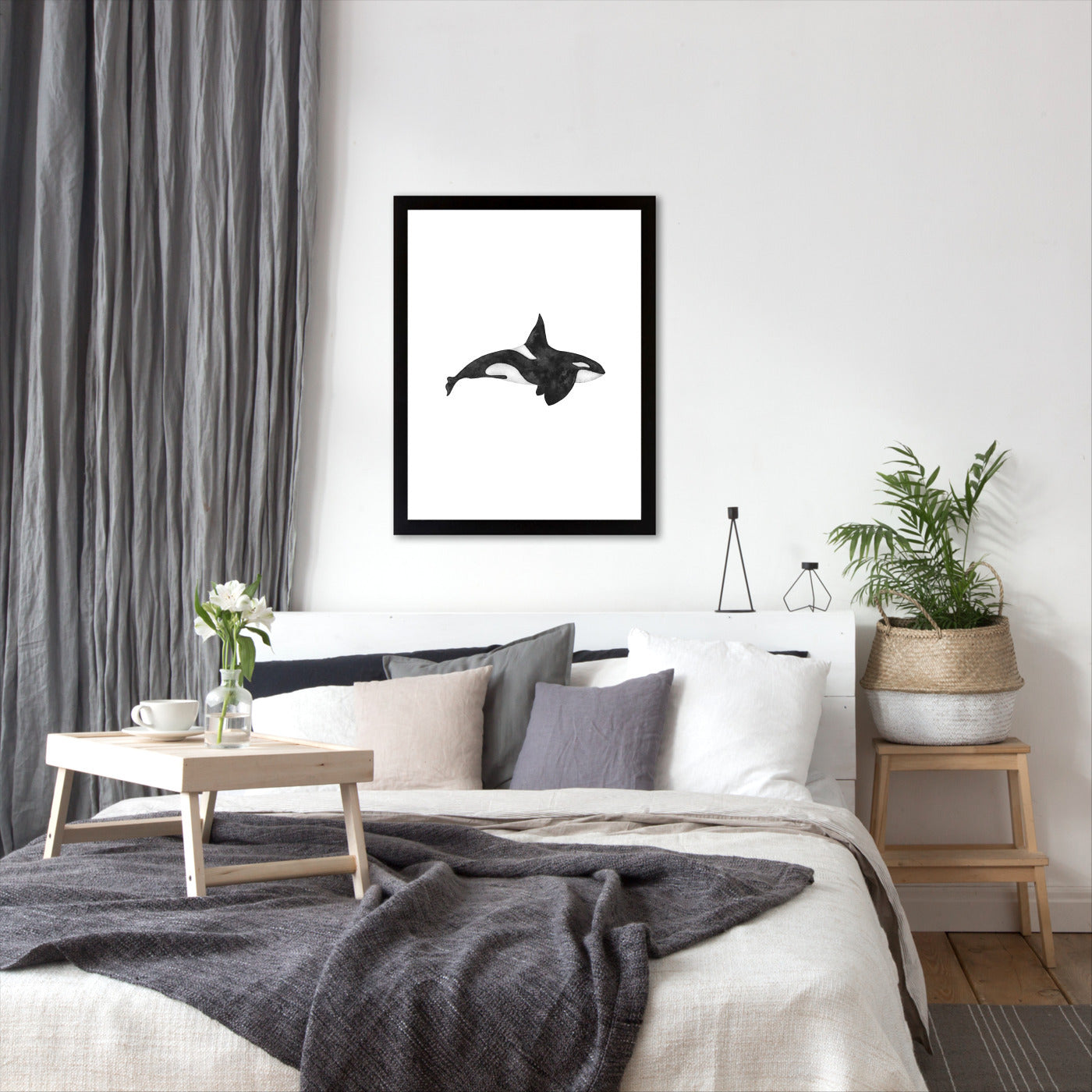 Orca by Antonia Jurgens - Framed Print - Americanflat