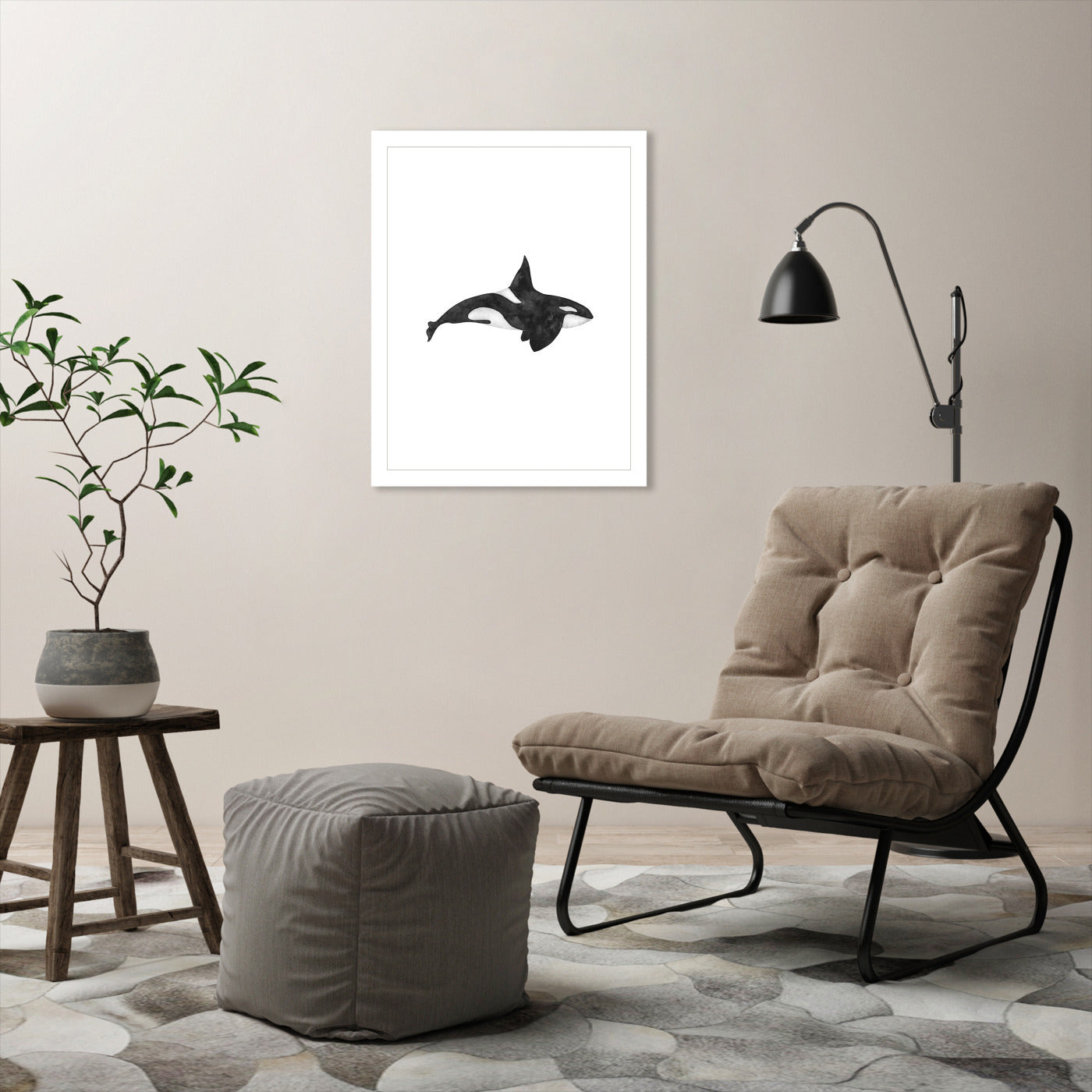 Orca by Antonia Jurgens - Framed Print - Americanflat