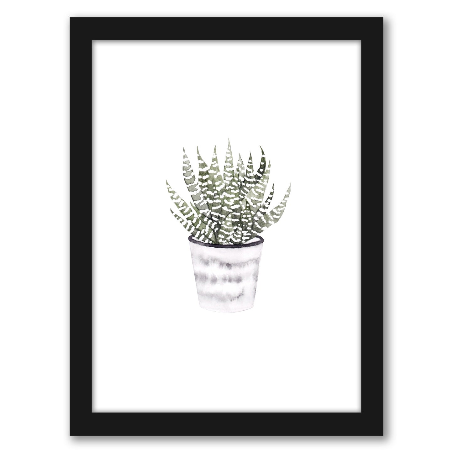 Potted Plant by Antonia Jurgens - Framed Print - Americanflat