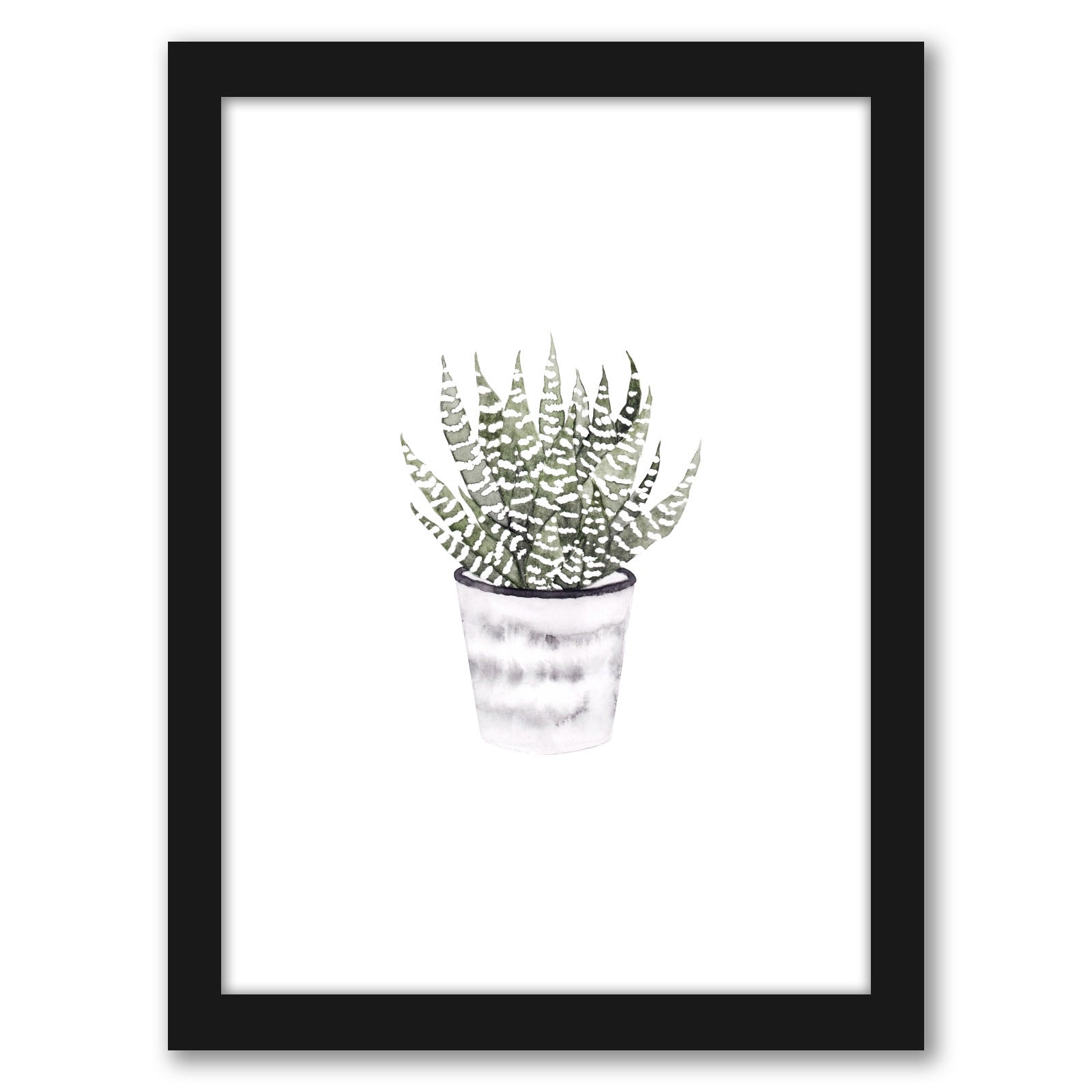 Potted Plant by Antonia Jurgens - Framed Print - Americanflat