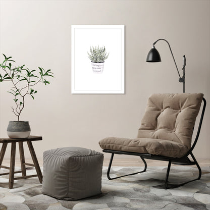 Potted Plant by Antonia Jurgens - Framed Print - Americanflat