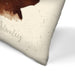 Watercolor Swatcheds Rust Brown by Pauline Stanley - Pillow, Pillow, 18" X 18"
