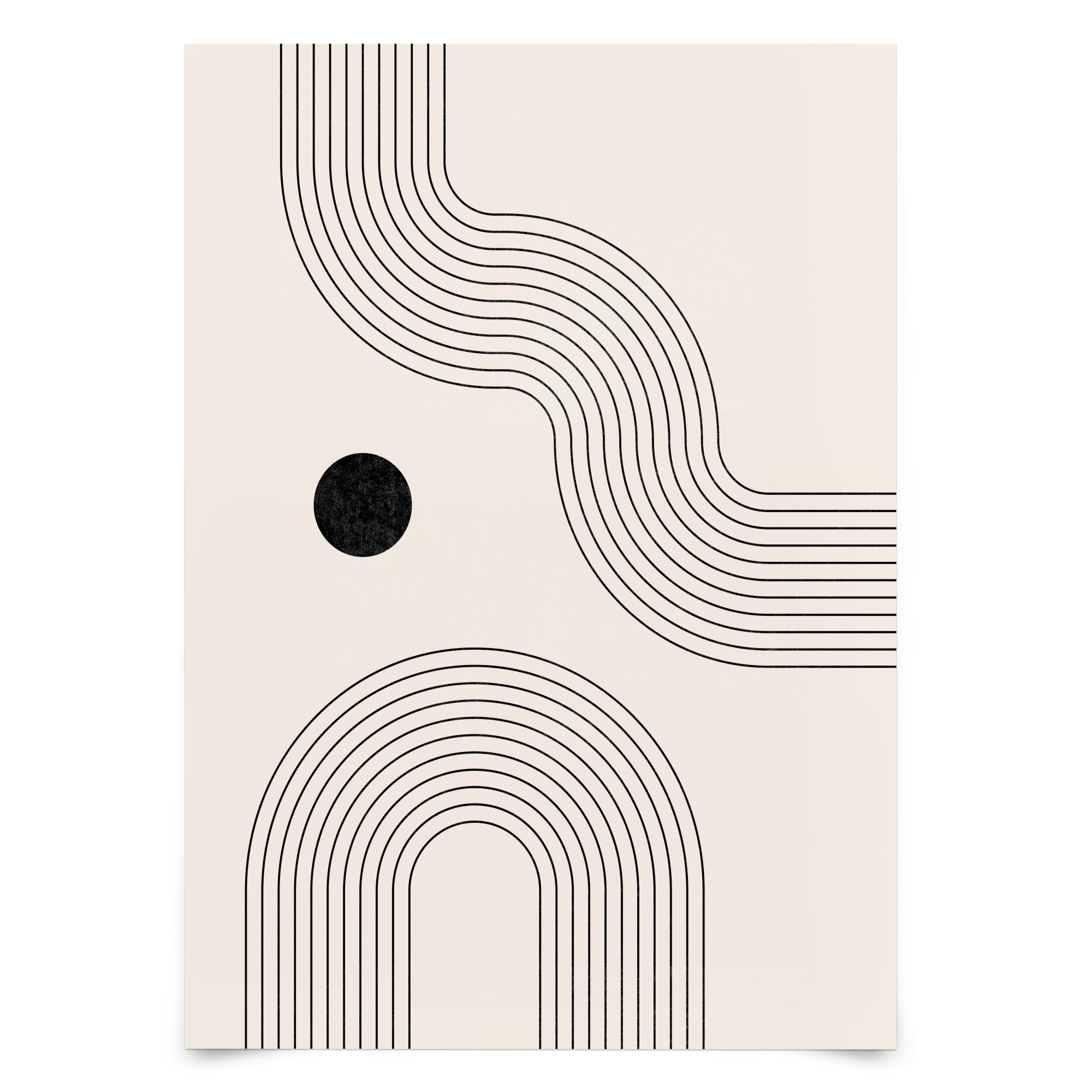 Boho geometric 2025 wall art