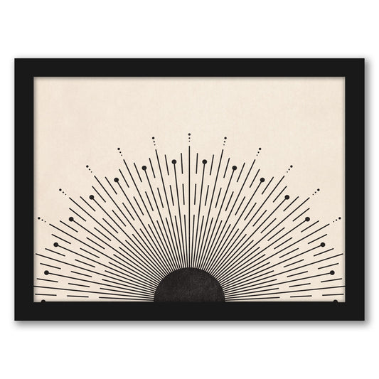 Boho Sun 2 by Tetyana Karankovska - White Frame, White Frame, 22" X 28"