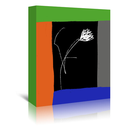 Flower Of Freedom by Atelier Posters - Wrapped Canvas