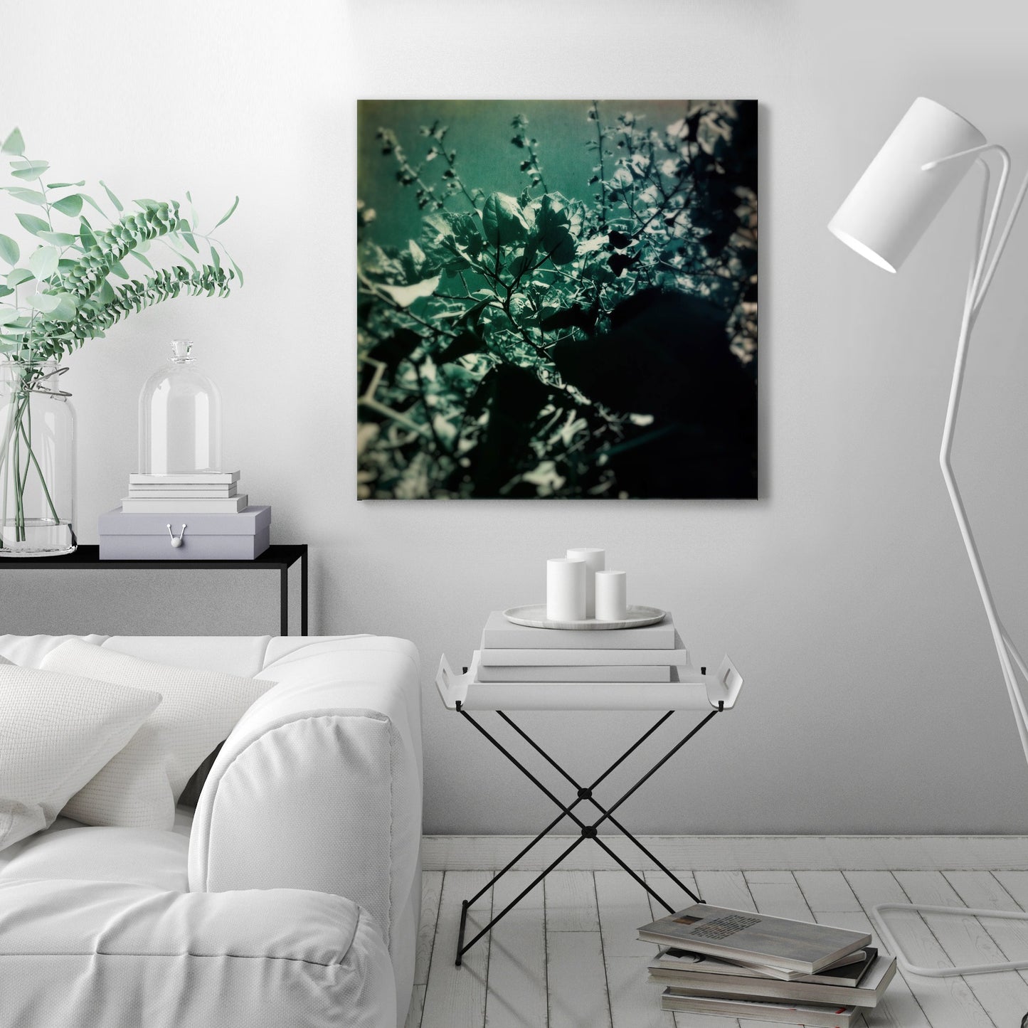 Green Poem by Atelier Posters - Wrapped Canvas