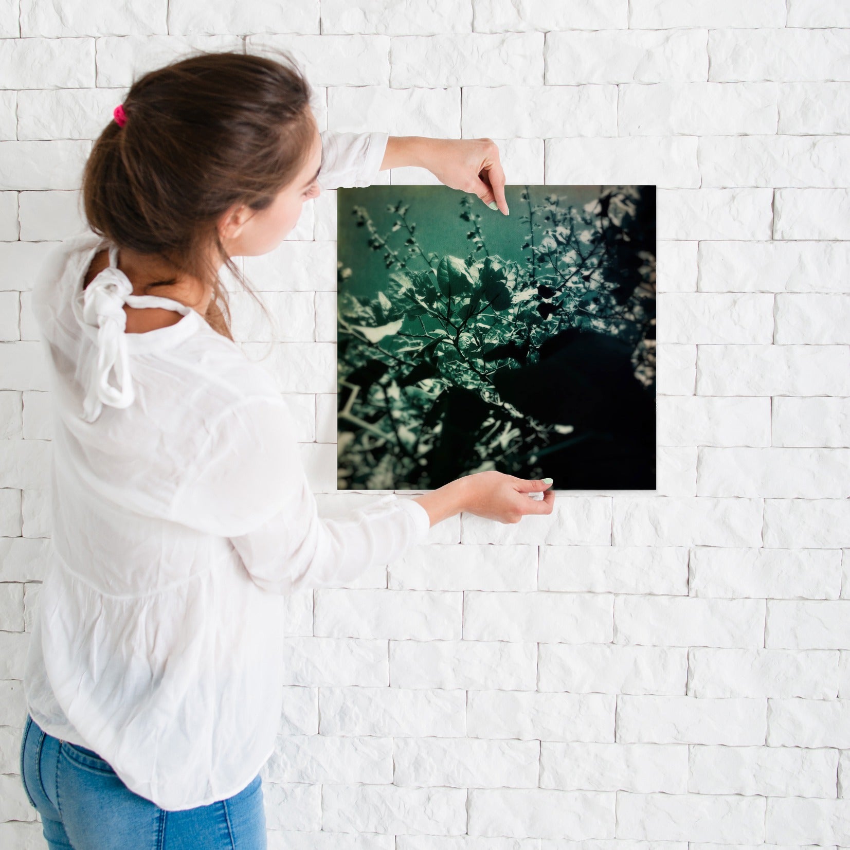 Green Poem by Atelier Posters - Art Print