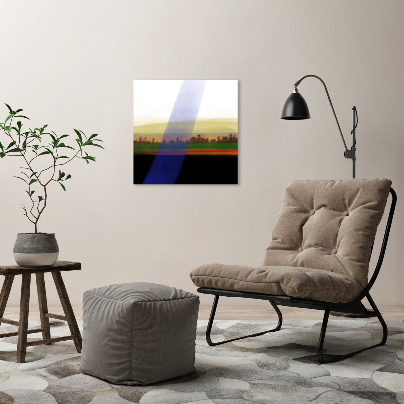 Morning Thought by Atelier Posters - Wrapped Canvas