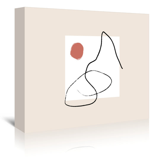 Nordic Landscape by Atelier Posters - Wrapped Canvas