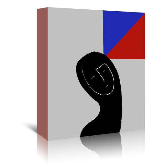 Square Thought by Atelier Posters - Wrapped Canvas