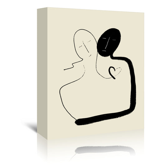 Together by Atelier Posters - Wrapped Canvas