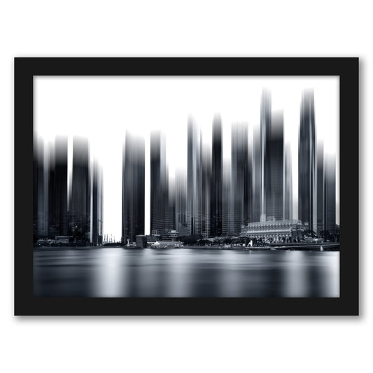 Marina Bay Dream by Manjik Pictures  - Framed Print