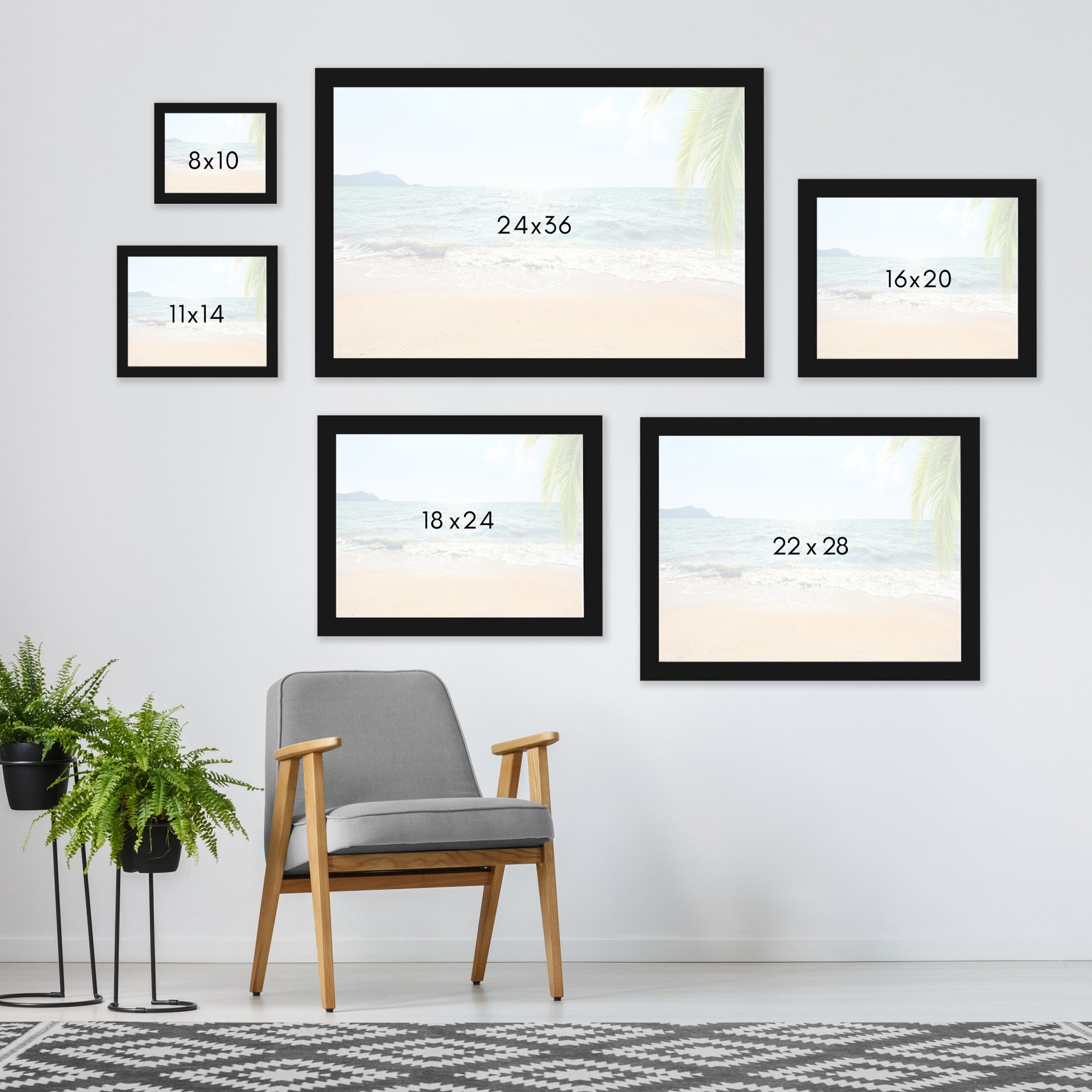 Tropical Island by Manjik Pictures  - Framed Print